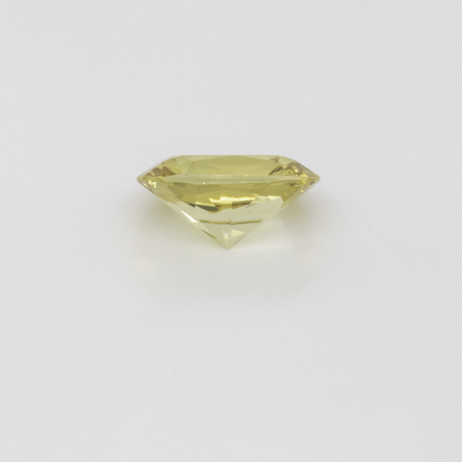 Turmalin - yellow, cushion, 7x5.1 mm, 0.76 cts, Nr. TR101324