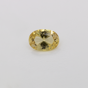 Tourmaline - yellow, oval, 7.1x5 mm, 0.70 cts, No. TR101326