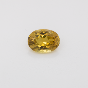 Tourmaline - yellow, oval, 7.9x5.8 mm, 1.20 cts, No. TR101329