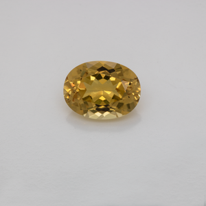 Turmalin - gelb, oval, 8x6,1 mm, 1,31 cts, Nr. TR101330
