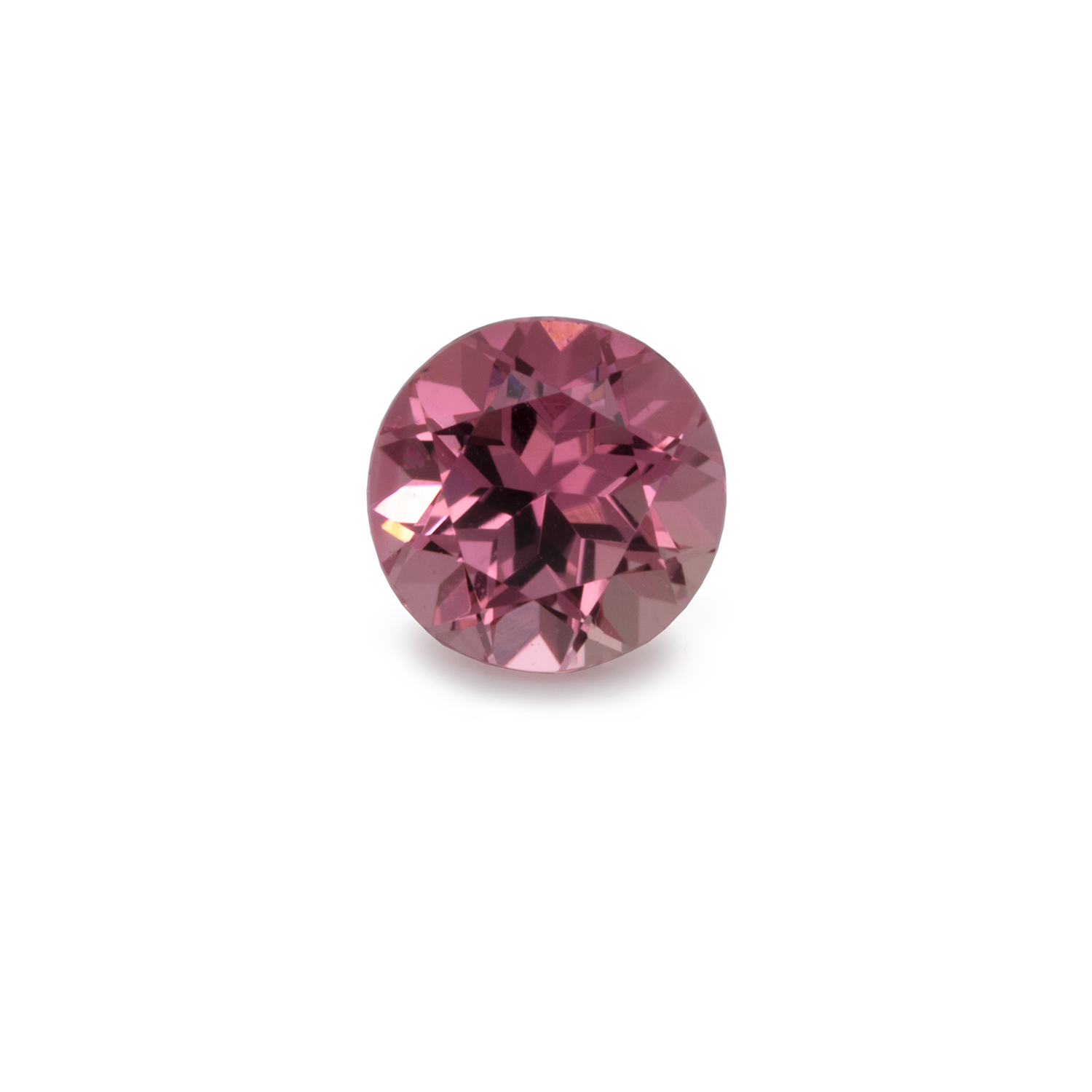Turmalin - rosa, rund, 4,5x4,5 mm, 0,32-0,38 cts, Nr. TR10133