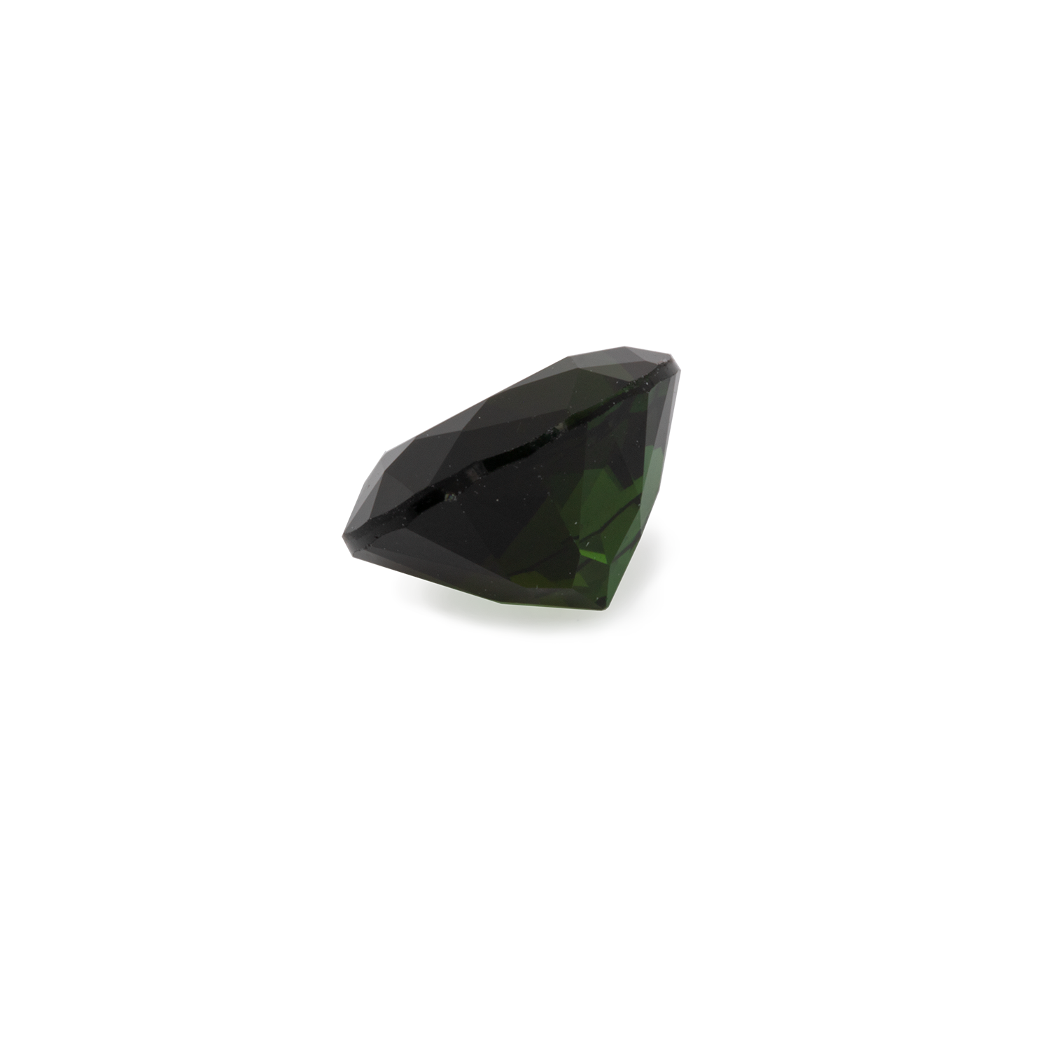 Tourmaline - green, round, 7x7 mm, 1.92-1.99 cts, No. TR10149