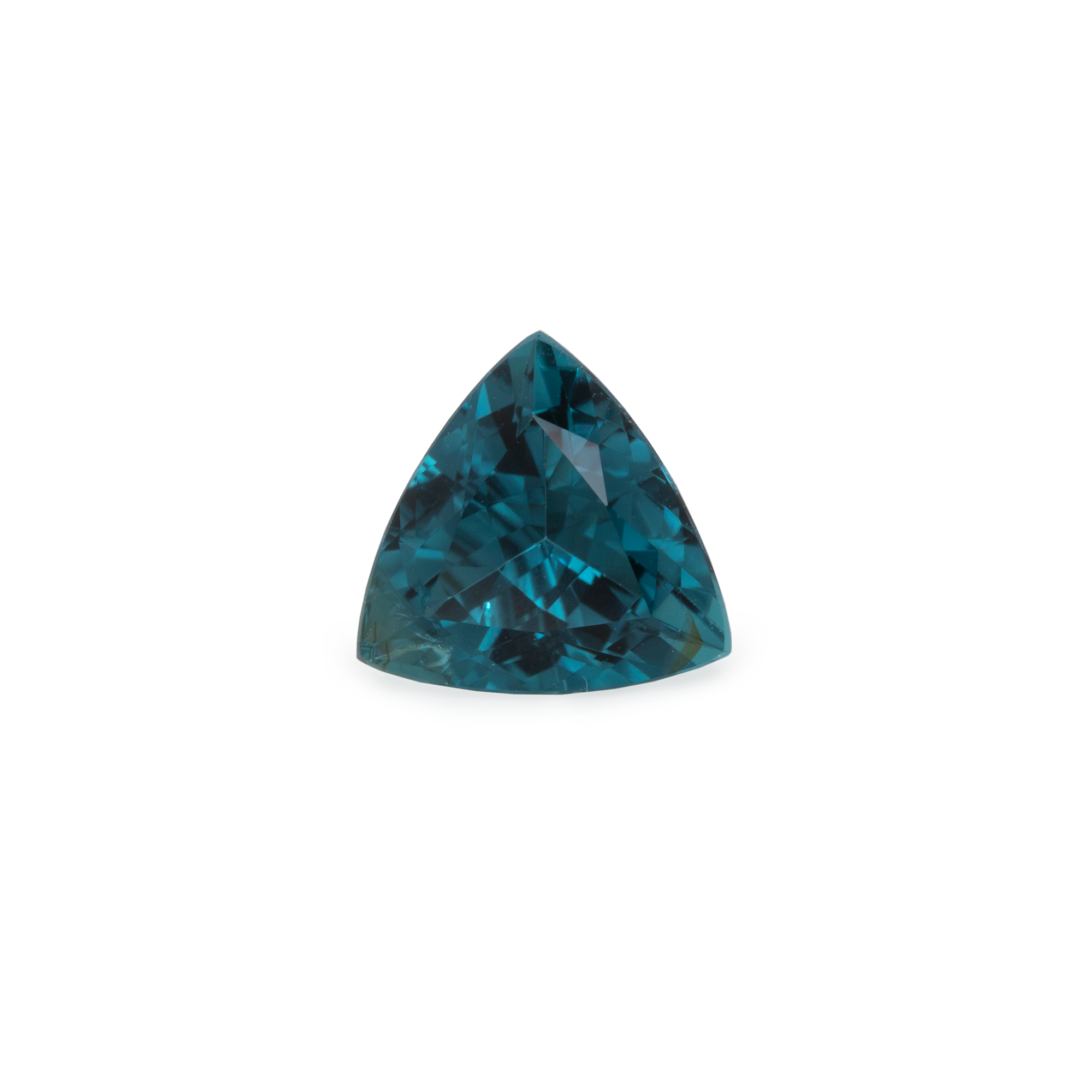 Tourmaline - blue, triangle, 8x8 mm, 1.53 cts, No. TR10201