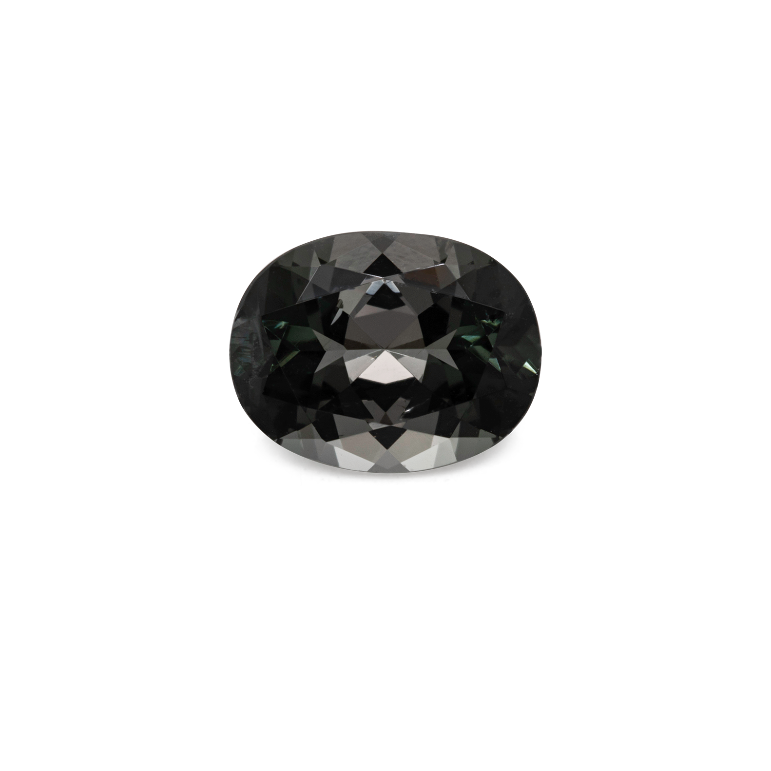 Tourmaline - grey, oval, 8.5x6.5 mm, 1.49 cts, No. TR10216