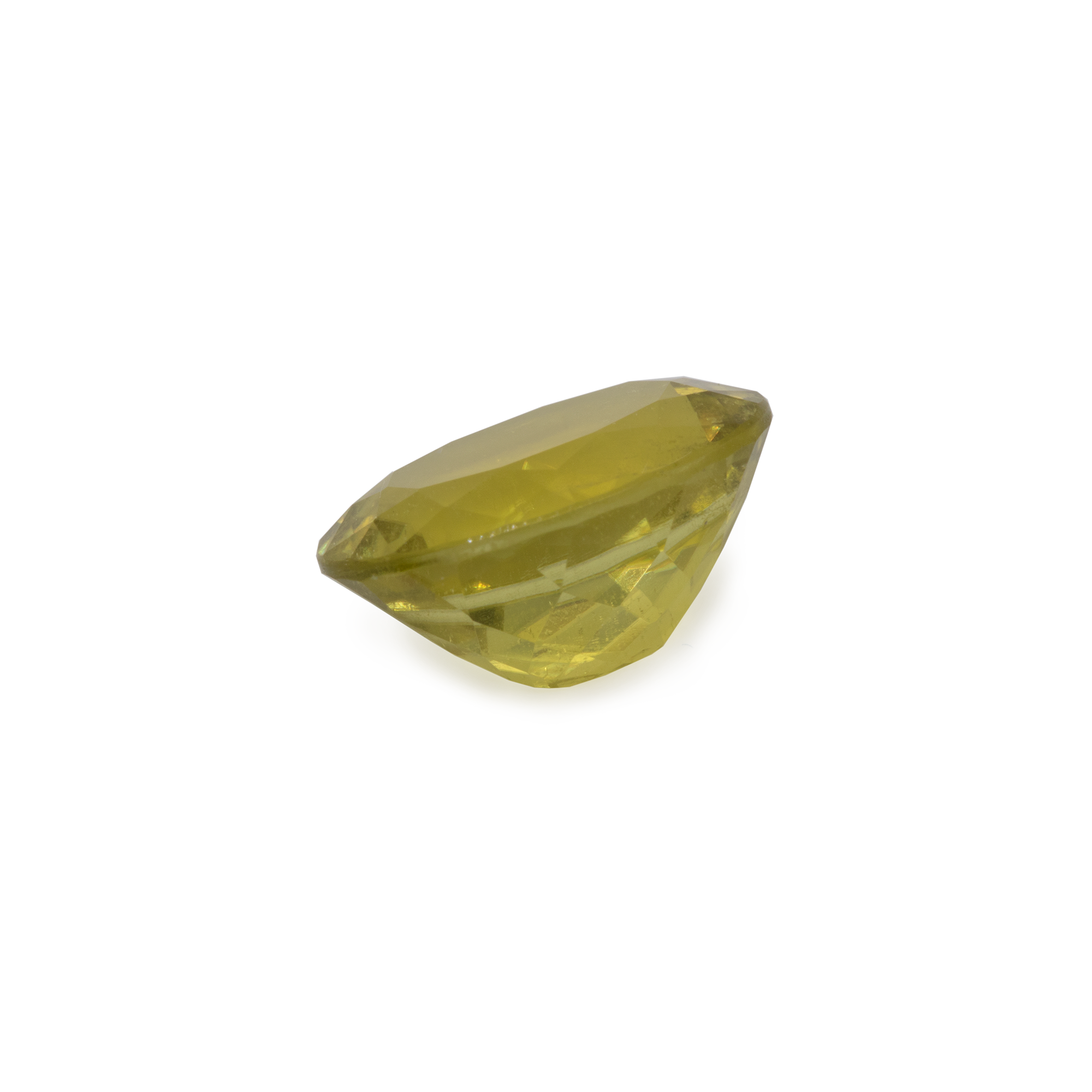 Turmalin - gelb, oval, 11,5x9,5mm, 4,38 cts, Nr. TR10401