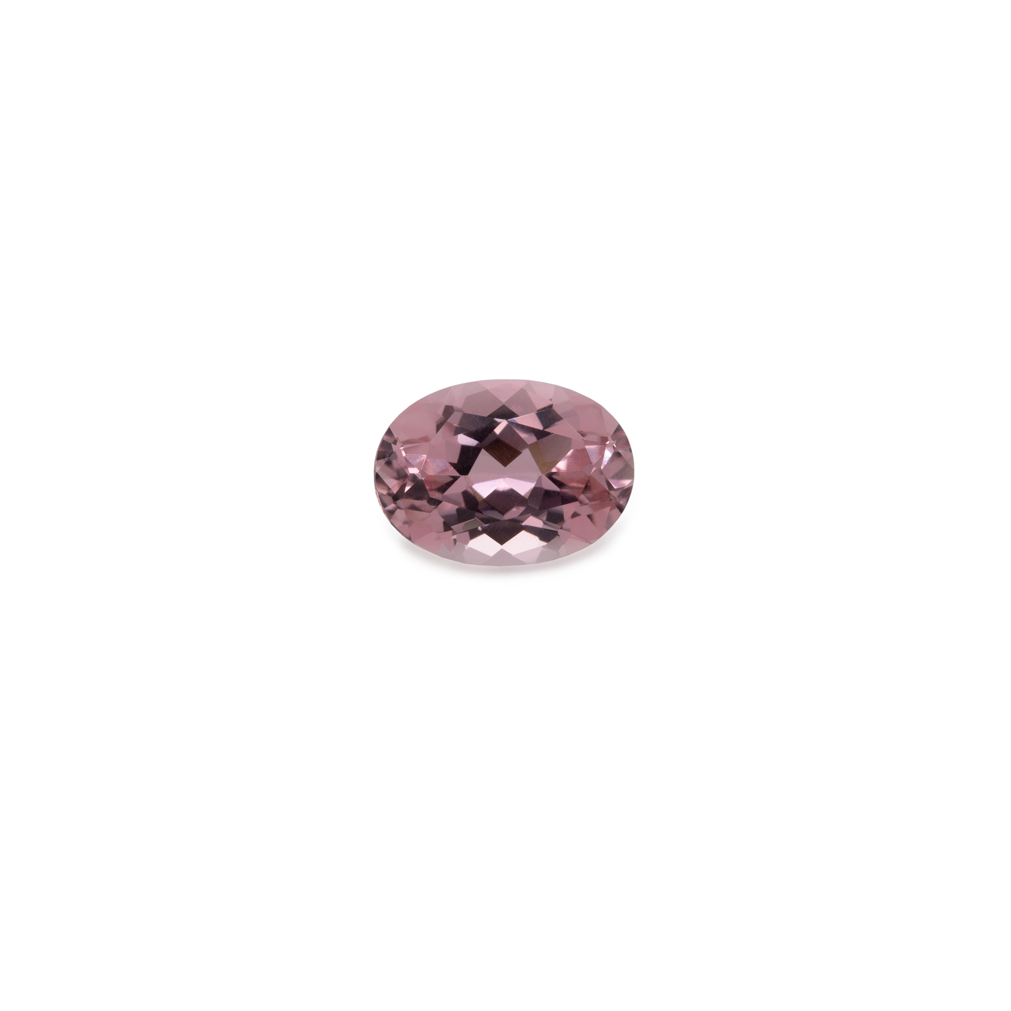 Tourmaline - pink, oval, 7x5 mm, 0.65-0.78 cts, No. TR12001