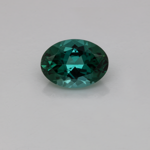 Tourmaline - green, oval, 7x5 mm, 0.72-0.77 cts, No. TR27002