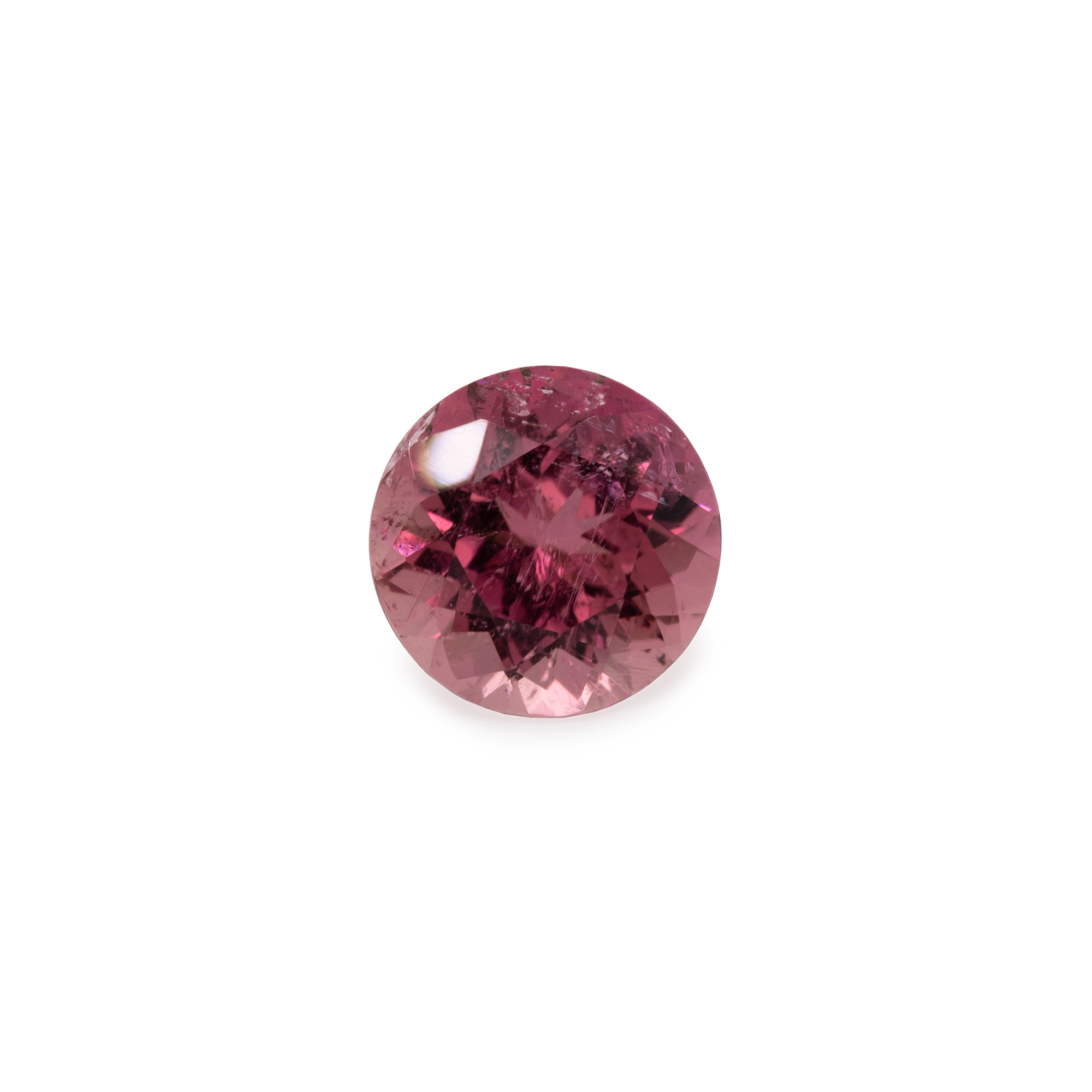 Turmalin - pink, rund, 8x8 mm, 1,88 cts, Nr. TR45001
