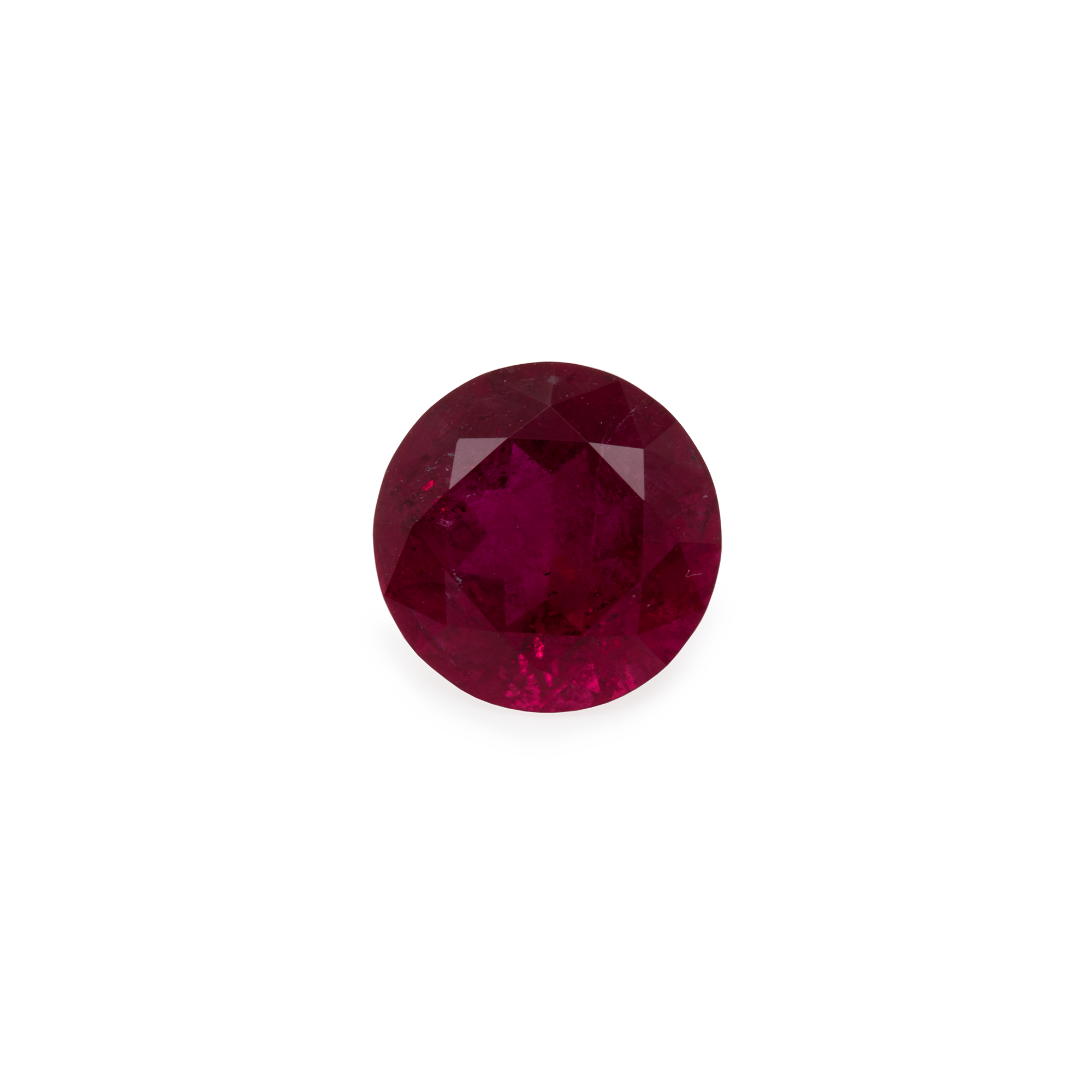 Rubellit - rot, rund, 8x8 mm, 1,73 cts, Nr. TR47001