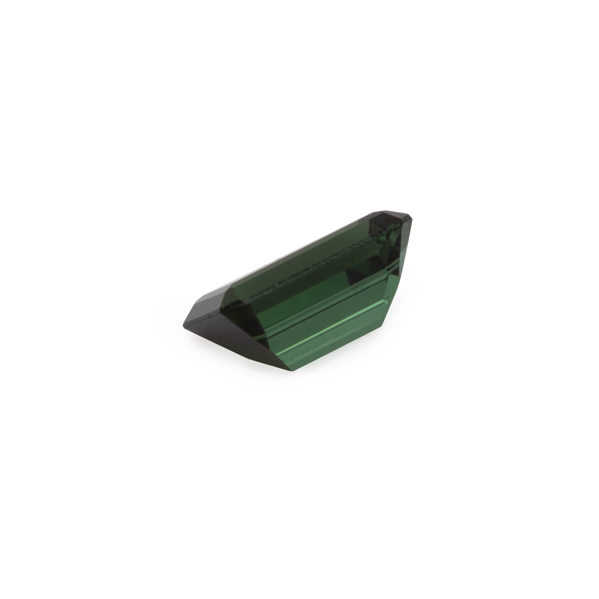 Turmalin - grün, achteck, 6x4 mm, 0,56-0,60 cts, Nr. TR69001