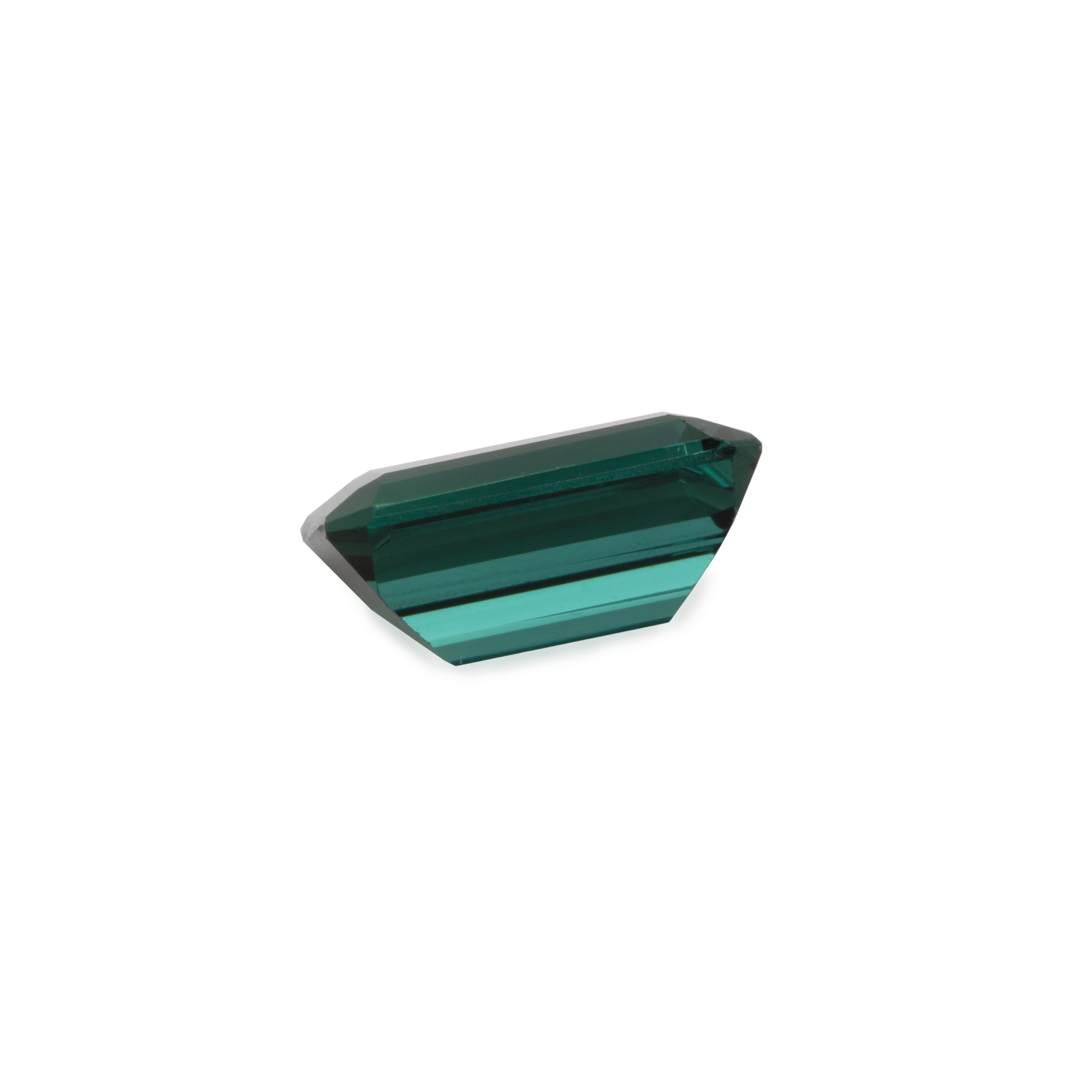 Turmalin - blau/grün, achteck, 7,1x5,1 mm, 1,01 cts, Nr. TR72001