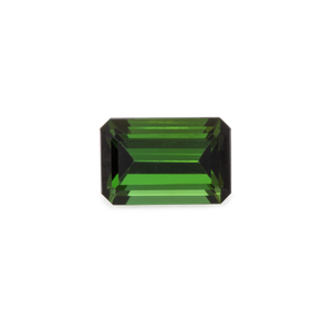 Turmalin - grün, achteck, 6x4 mm, 0,60 cts, Nr. TR74001