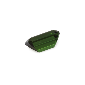 Turmalin - grün, achteck, 6x4 mm, 0,60 cts, Nr. TR74001