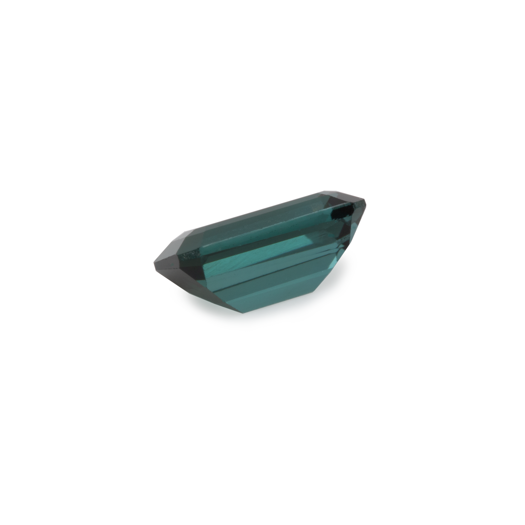 Tourmaline - blue/green, octagon, 5x3 mm, 0.29-0.33 cts, No. TR76001