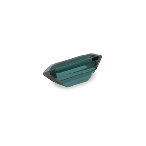 Tourmaline - blue/green, octagon, 5x3 mm, 0.29-0.33 cts, No. TR76001