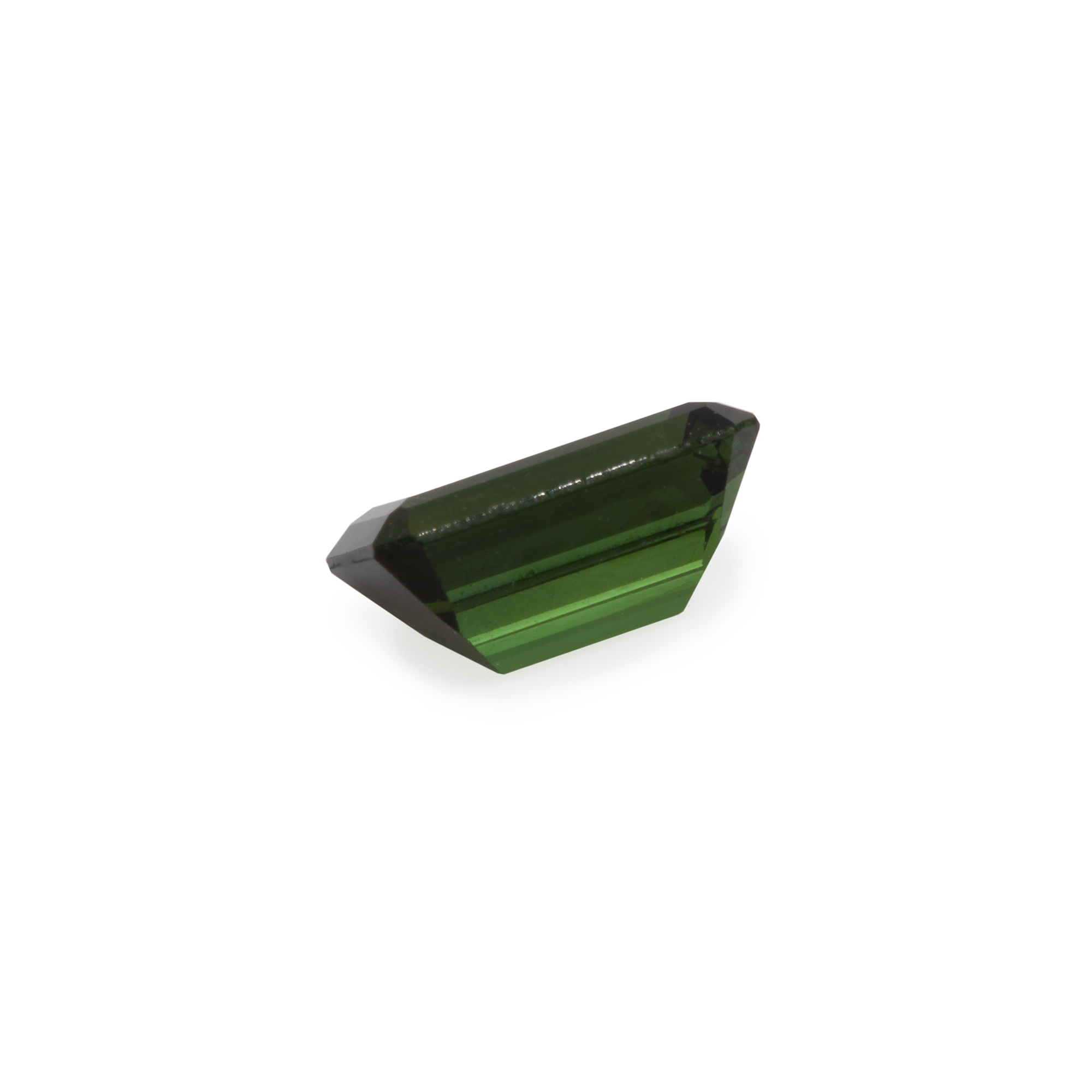 Turmalin - grün, achteck, 6x4 mm, 0,55-0,60 cts, Nr. TR77001