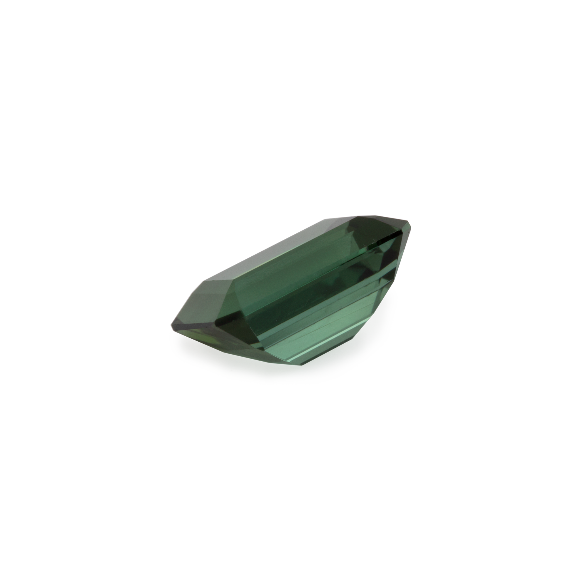 Turmalin - grün, achteck, 7x5 mm, 0,95-1,01 cts, Nr. TR83001