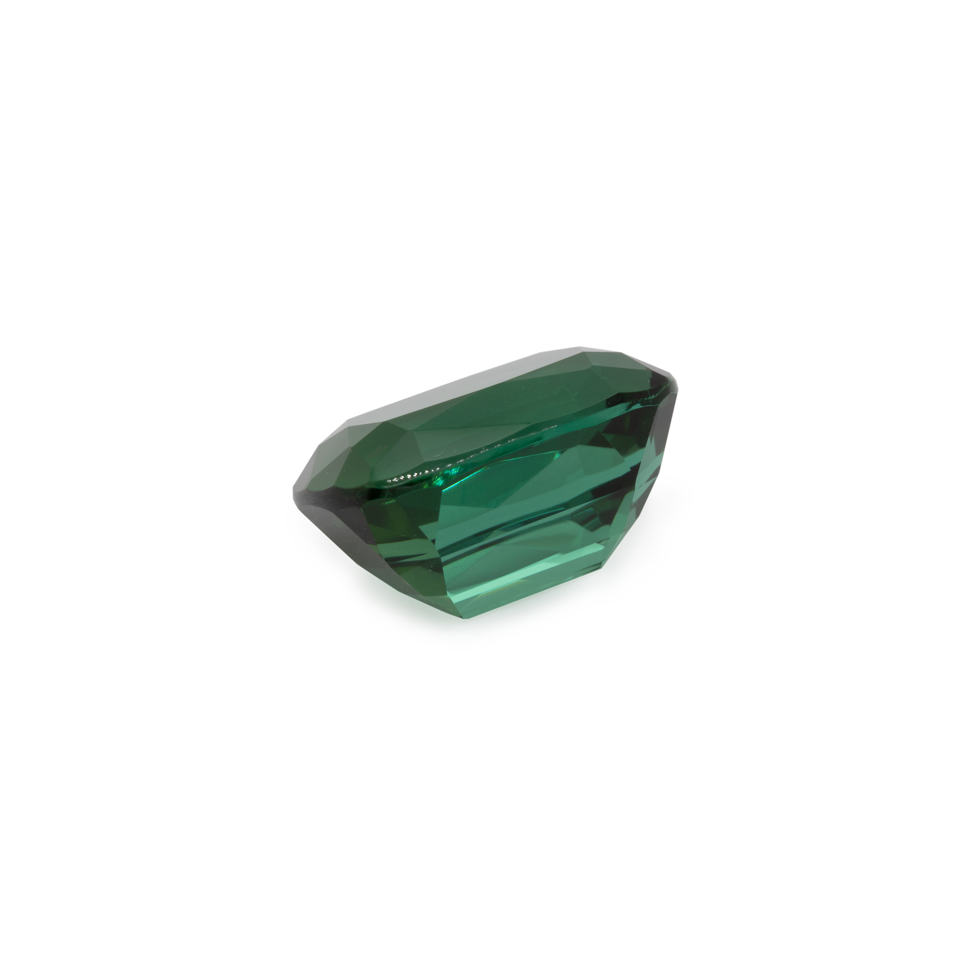 Tourmaline - green, cushion, 12x10 mm, 6.22 cts, No. TR93001
