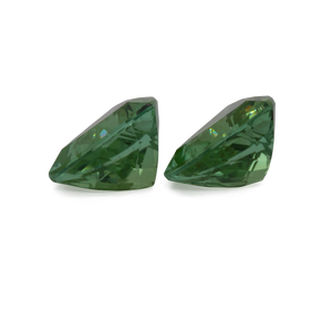 Turmalin Paar - grün, trillion, 10x10 mm, 6,00 cts, Nr. TR99010