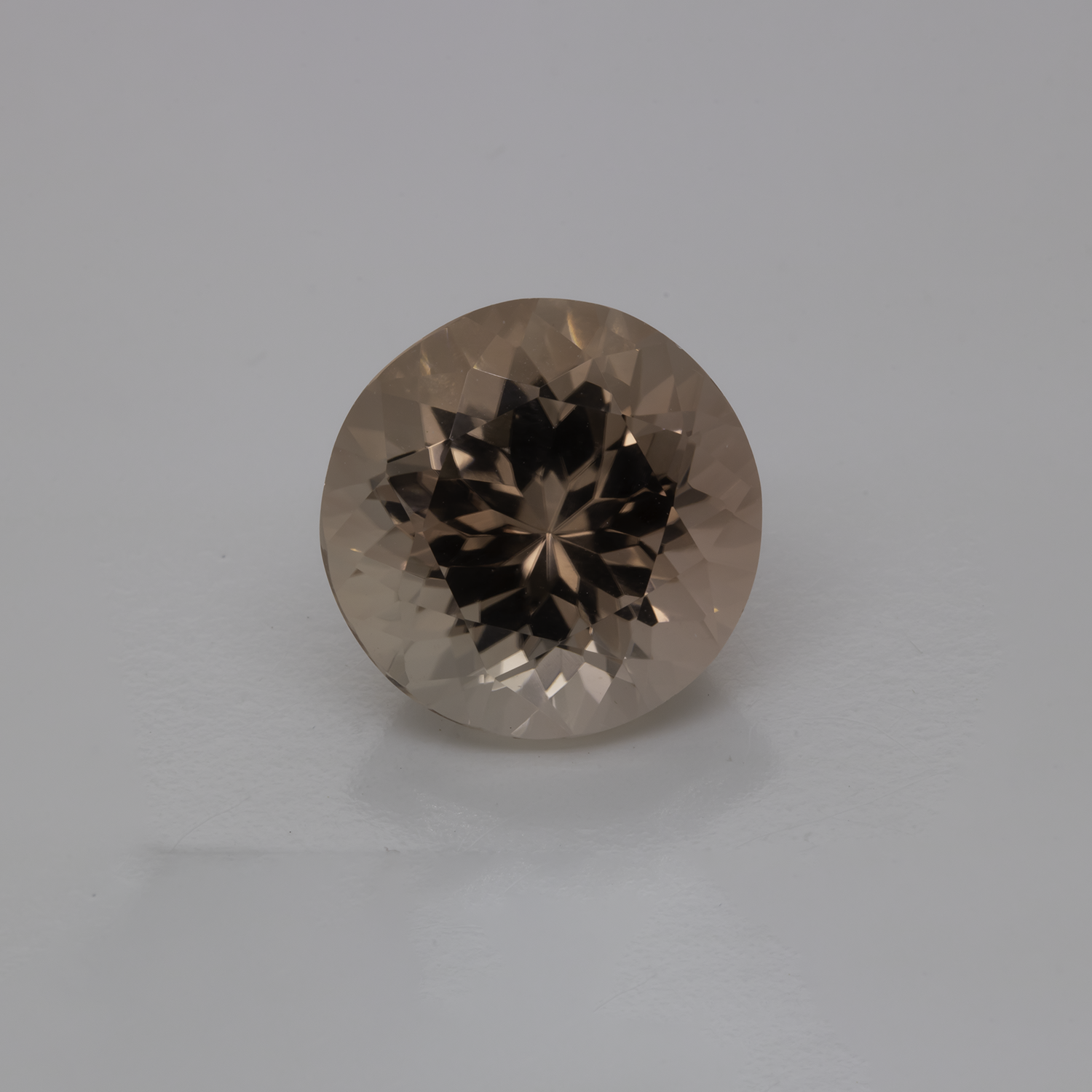 Tourmaline - cognac, round, 11.5x11.5 mm, 5.69 cts, No. TR991010