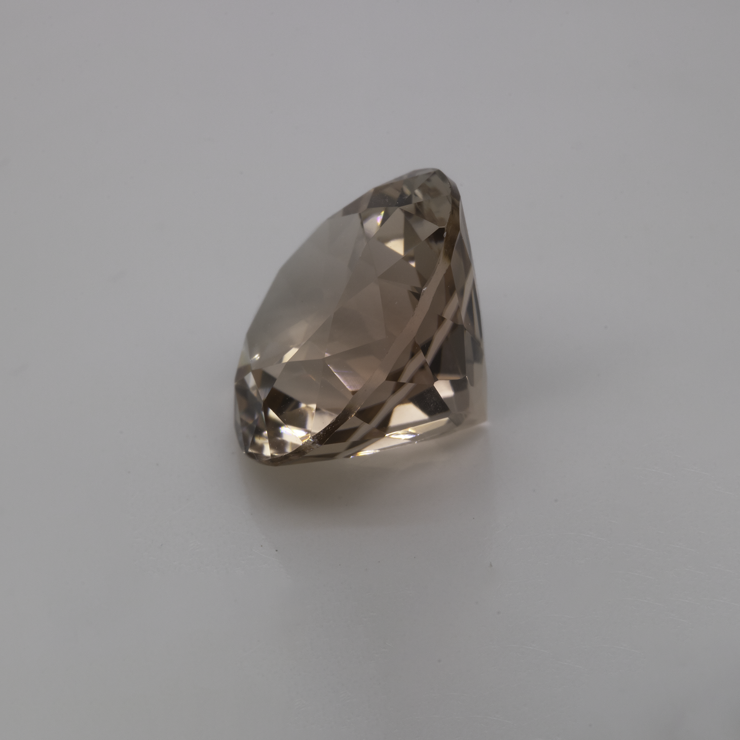 Tourmaline - cognac, round, 11.5x11.5 mm, 5.69 cts, No. TR991010