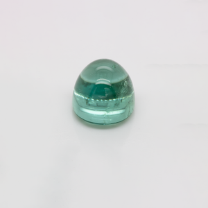 Turmalin - grün, oval, 13x11 mm, 10,75 cts, Nr. TR991014