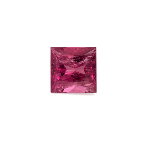 Tourmaline - pink/red, square, 14x14 mm, 13.89 cts, No. TR991016