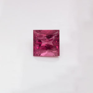 Turmalin - pink/rot, rechteck, 14x14 mm, 13,89 cts, Nr. TR991016
