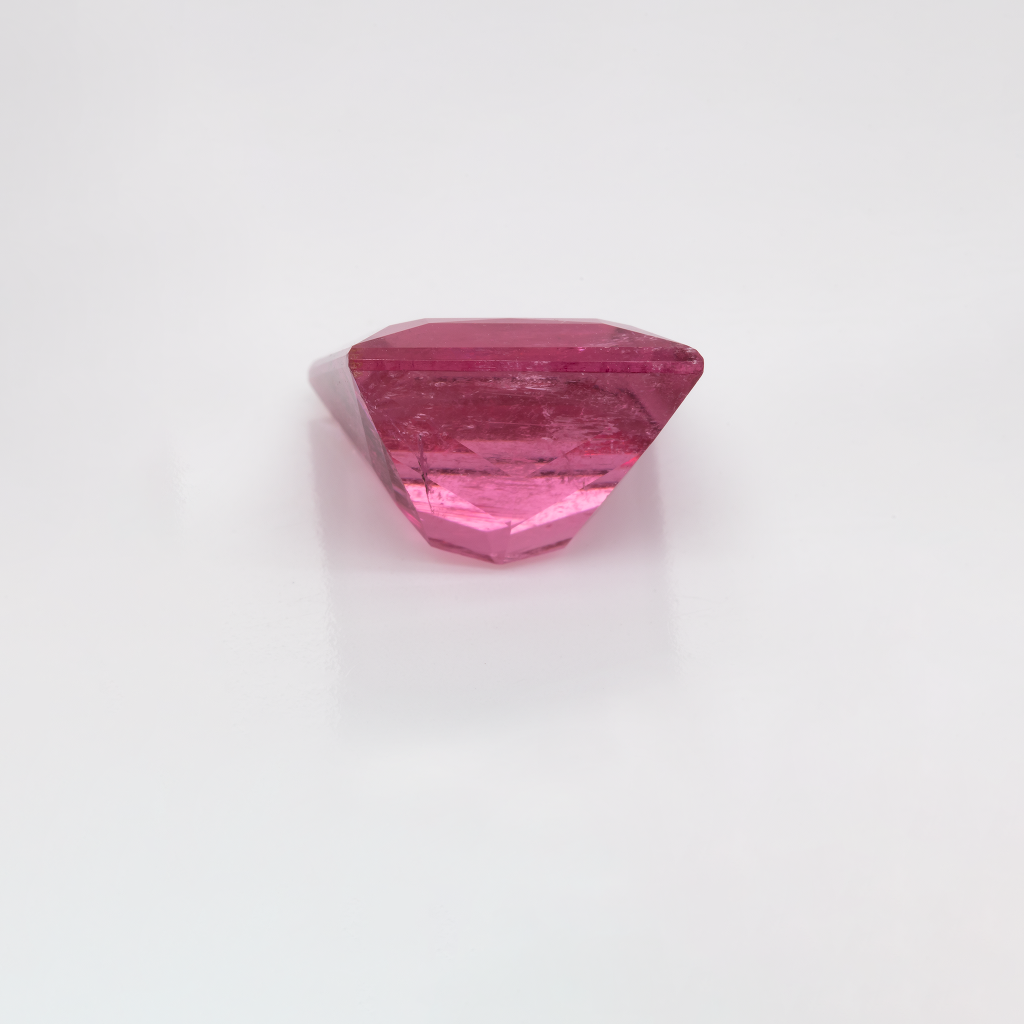 Tourmaline - pink/red, square, 14x14 mm, 13.89 cts, No. TR991016