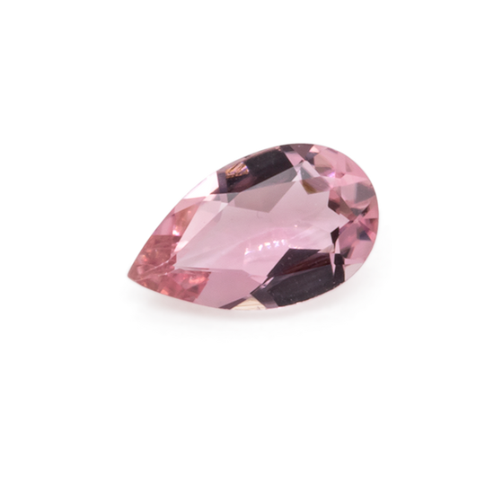 Tourmaline - pink, pearshape, 5x3 mm, 0.14-0,17 cts, No. TR991024