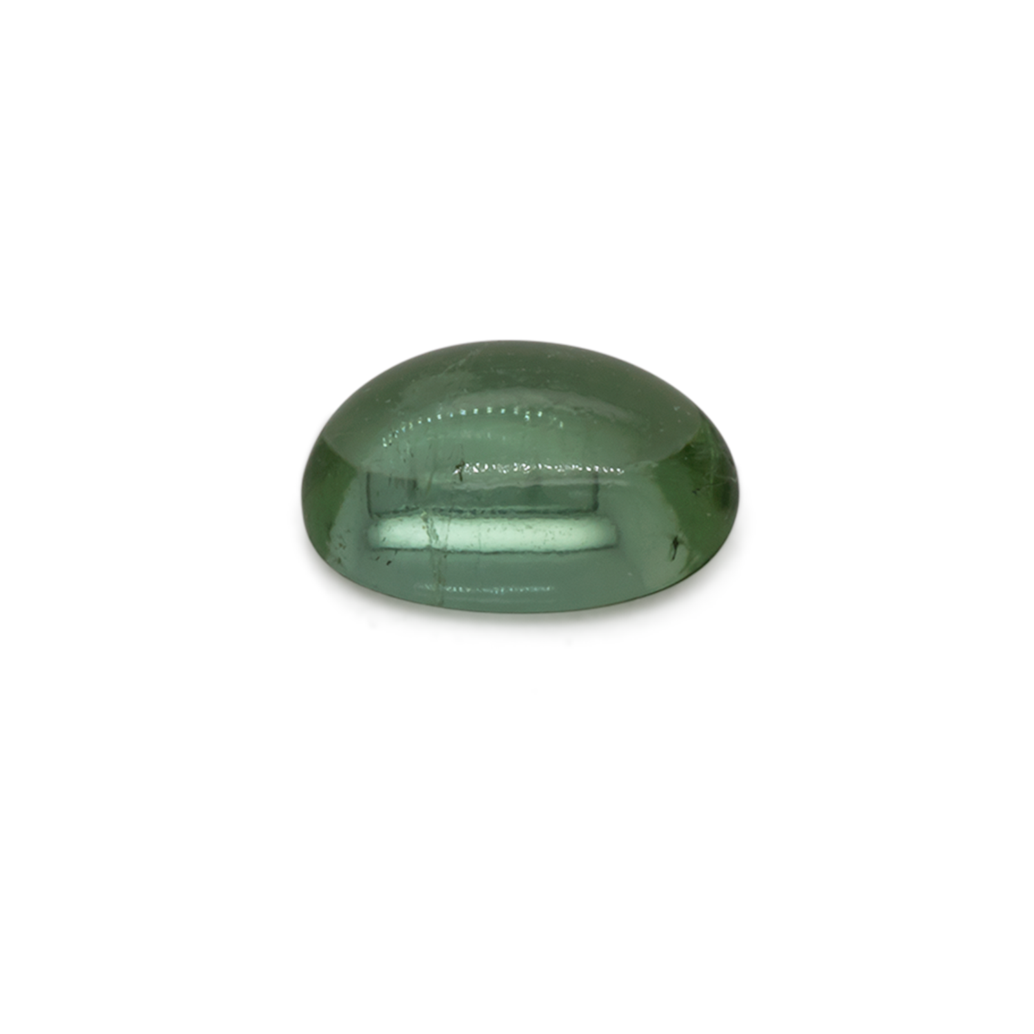 Turmalin - grün, oval, 6x4,1 mm, 0,53 cts, Nr. TR991035