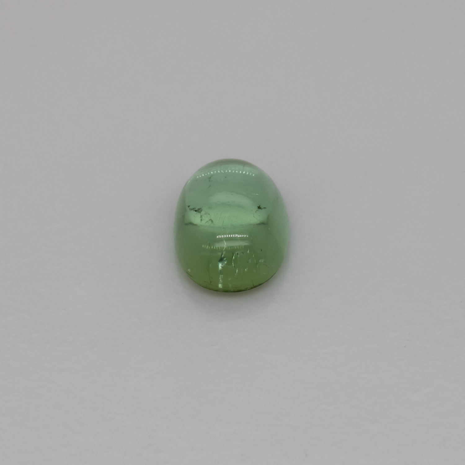 Tourmaline - green, oval, 6x4.1 mm, 0.53 cts, No. TR991035