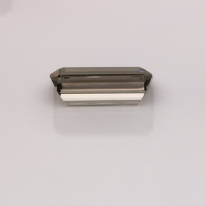 Turmalin - grau/braun, achteck, 12,9x7,1 mm, 3,72 cts, Nr. TR991037