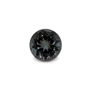 Turmalin -  grau, rund, 9,1x9,1 mm, 3,03 cts, Nr. TR991039