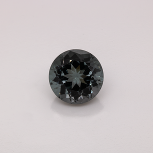 Turmalin -  grau, rund, 9,1x9,1 mm, 3,03 cts, Nr. TR991039