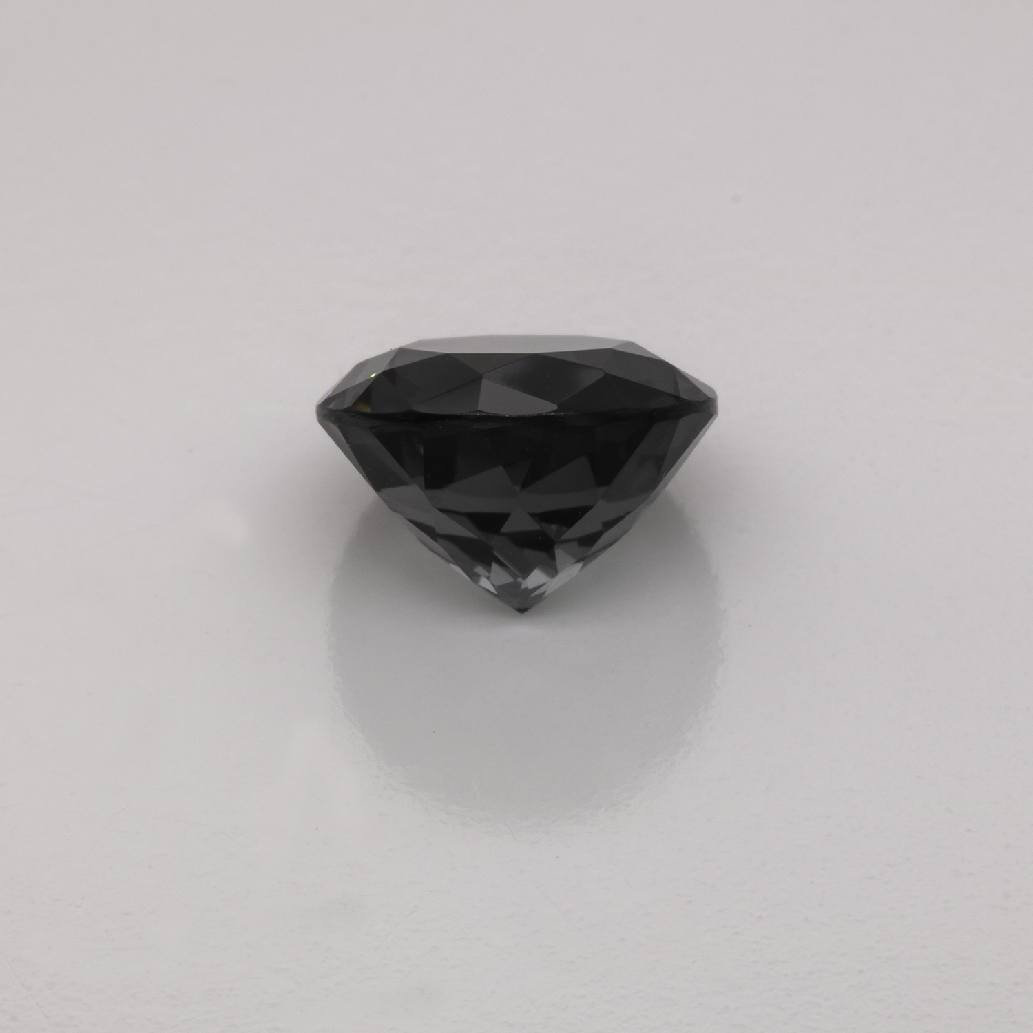Turmalin -  grau, rund, 9,1x9,1 mm, 3,03 cts, Nr. TR991039