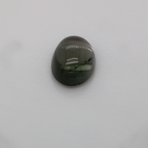 Turmalin - grau, oval, 8,2x6,3 mm, 1,86 cts, Nr. TR99104