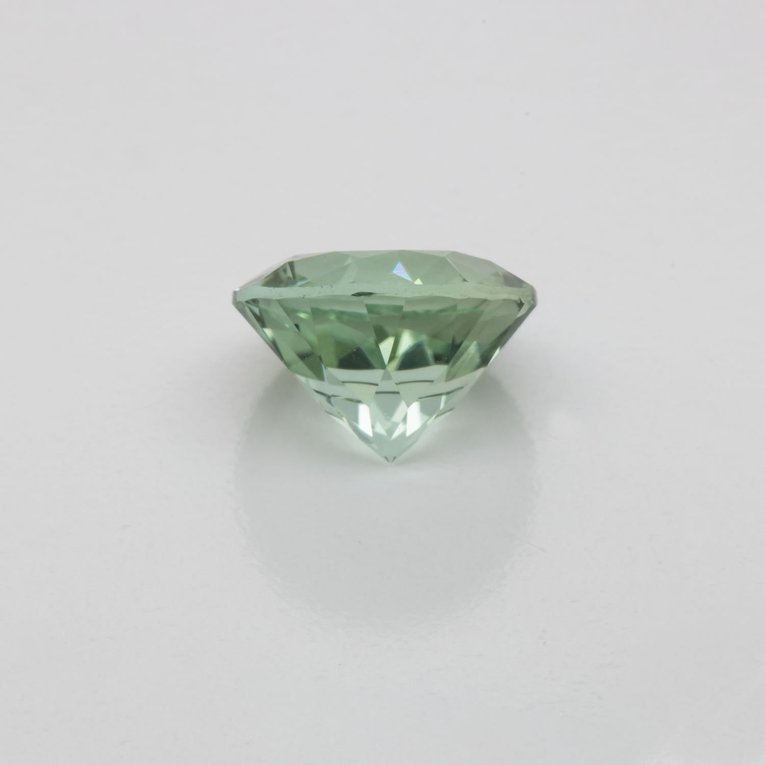 Tourmaline - green, round, 7x7 mm, 1.33 cts, No. TR991054