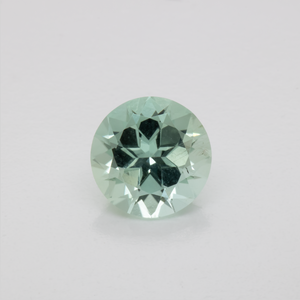 Tourmaline - green, round, 6.5x6.5 mm, 0.97 cts, No. TR991055