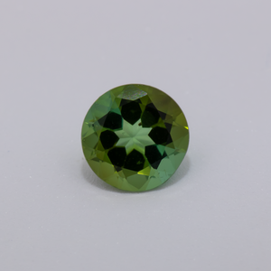 Tourmaline - green, round, 5x5 mm, 0.41 - 0.45 cts, No. TR991064
