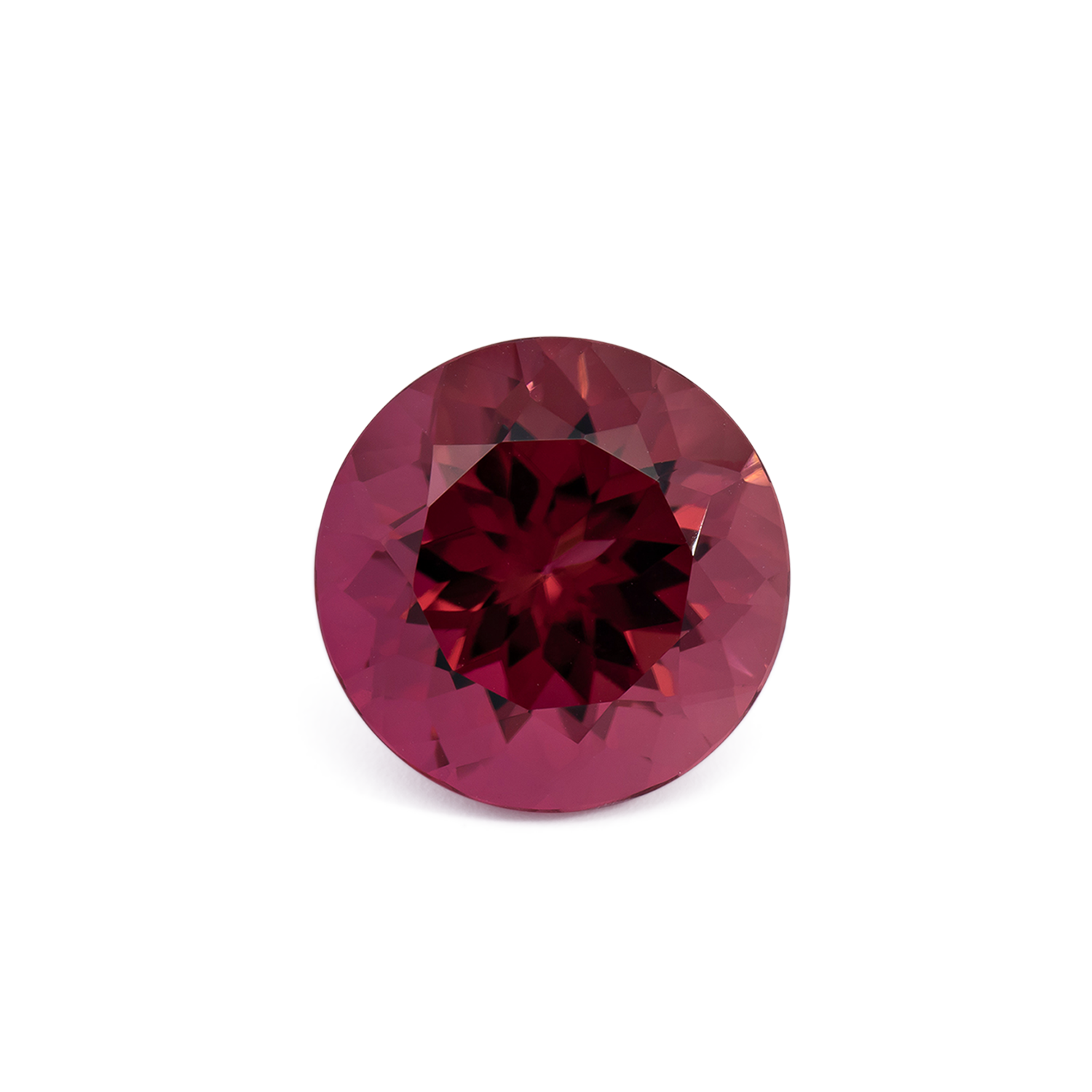 Tourmaline - red, round, 14.2x14.2 mm, 11.00 cts, No. TR991066