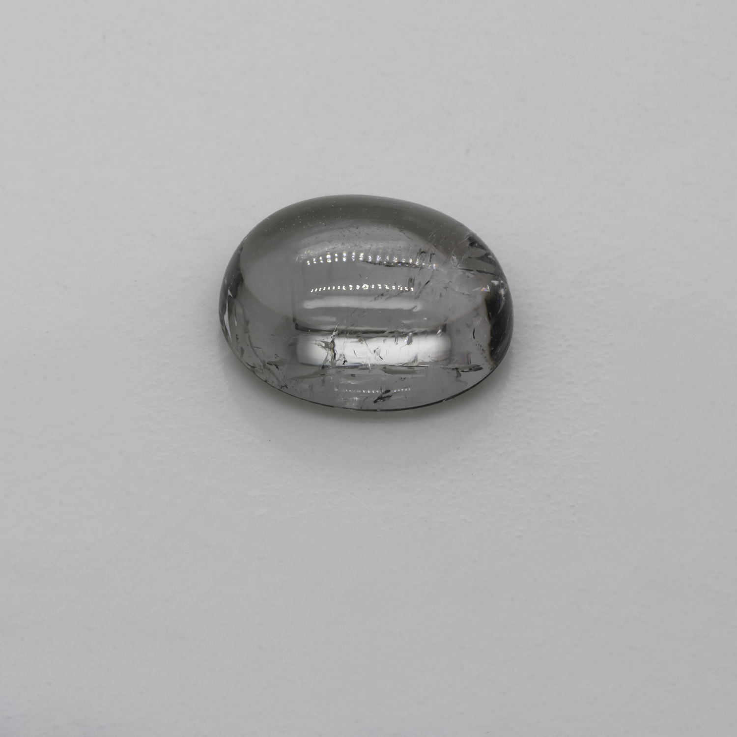 Tourmaline - grey, oval, 8.7x7 mm, 2.11 cts, No. TR99107