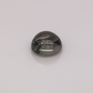 Turmalin - grau, oval, 7x6,1 mm, 1,46 cts, Nr. TR99108