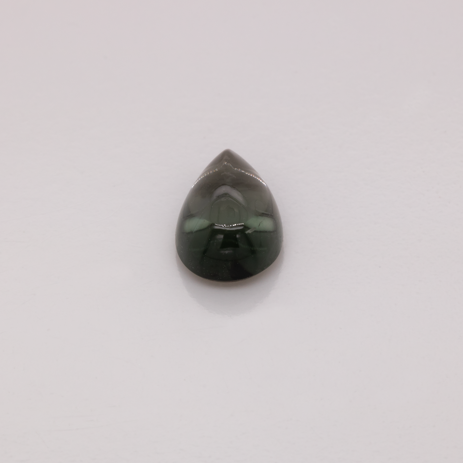 Turmalin - grau, birnform, 8,1x5,1 mm, 1,09 cts, Nr. TR99110