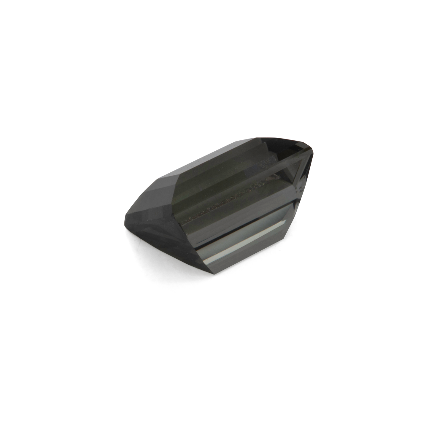 Tourmaline - grey, square, 6.4x5.5 mm, 1.24 cts, No. TR991249