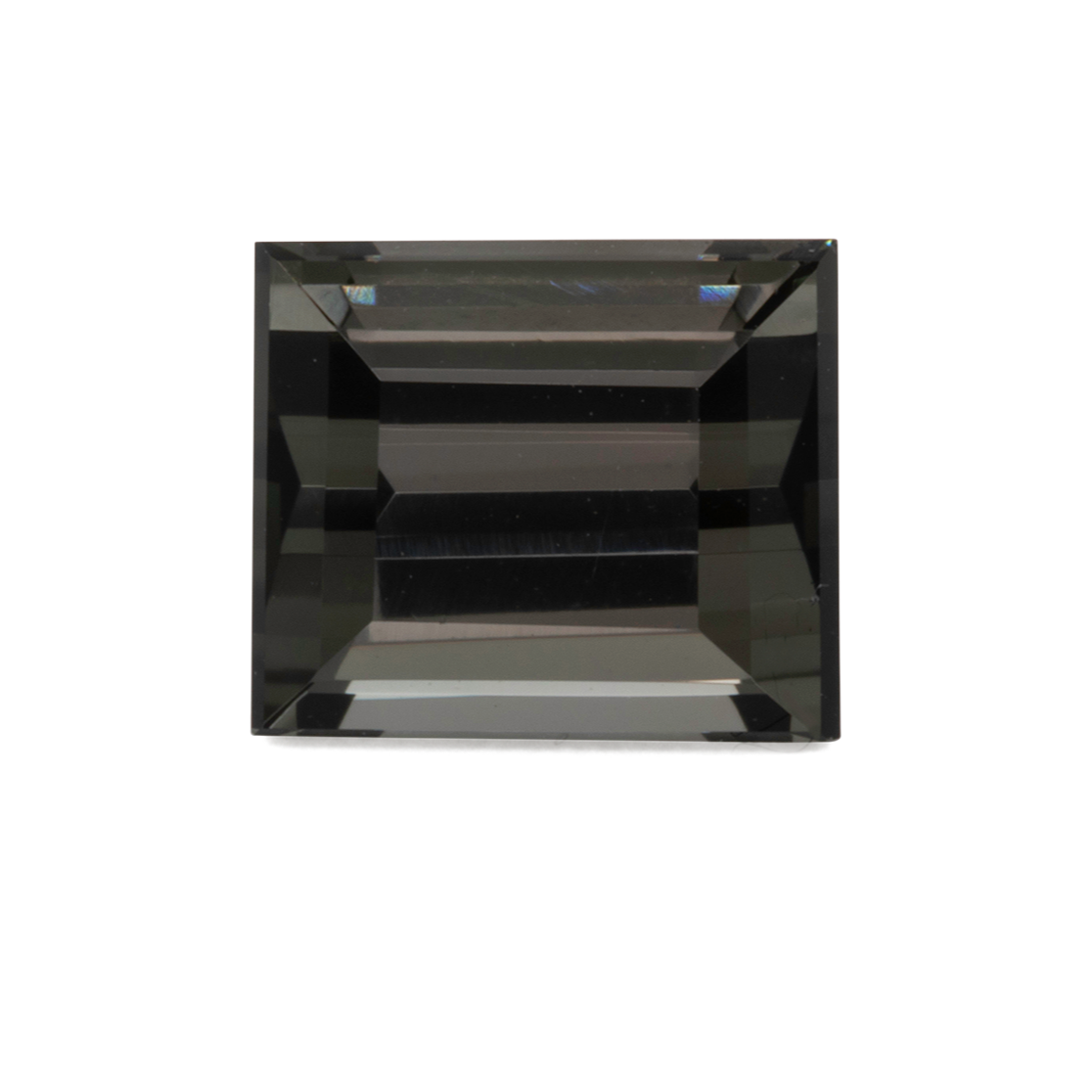 Tourmaline - grey, square, 6.4x5.5 mm, 1.24 cts, No. TR991249