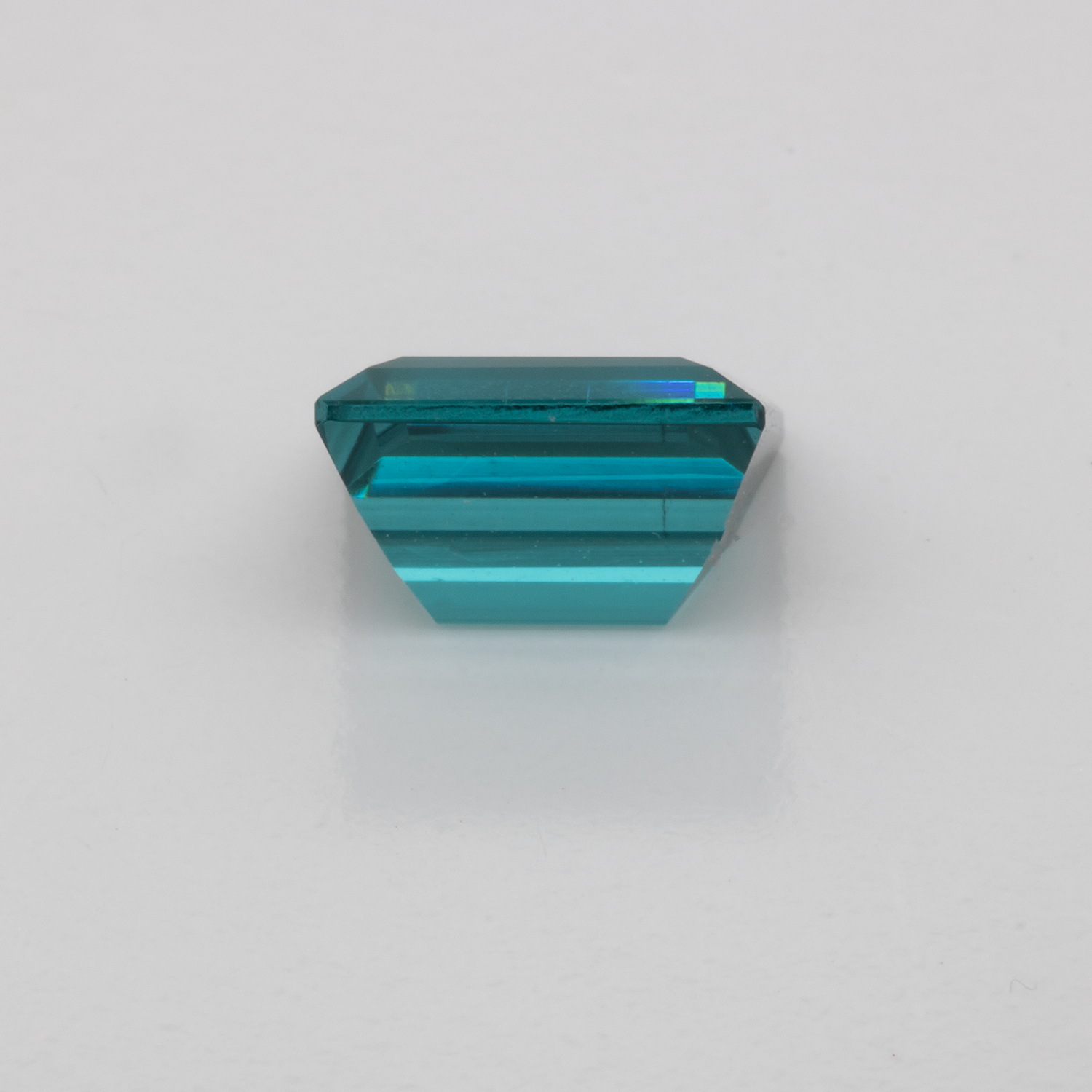 Turmalin - blau, rechteck, 6.5x5.5 mm, 1.21 cts, Nr. TR99361