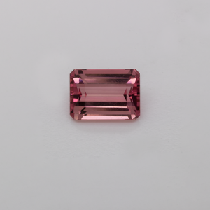 Turmalin - rosa, achteck, 7x5 mm, 0.97 cts, Nr. TR99381