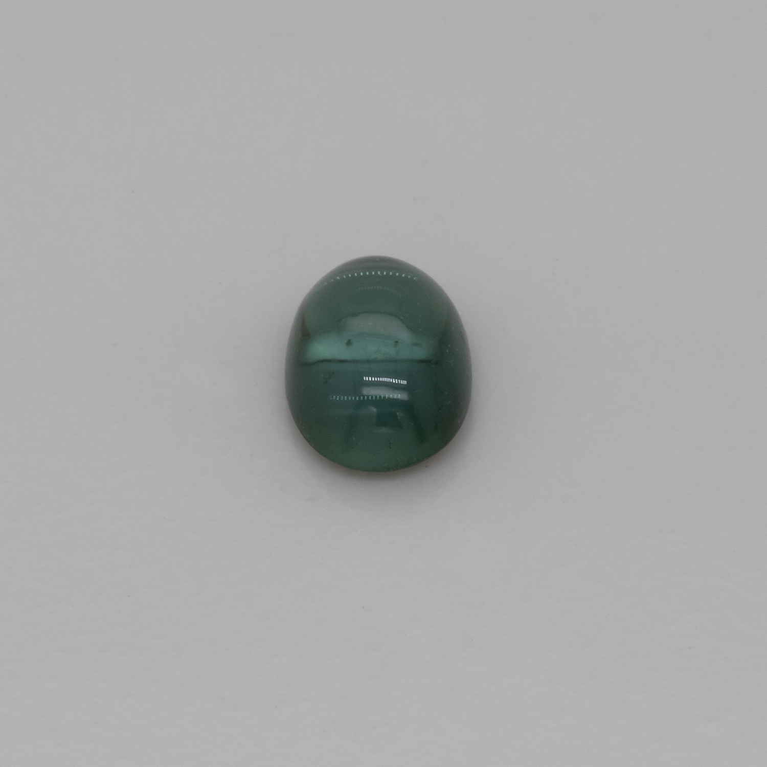 Turmalin - grün, oval, 6,1x4,1 mm, 0,52 cts, Nr. TR99385