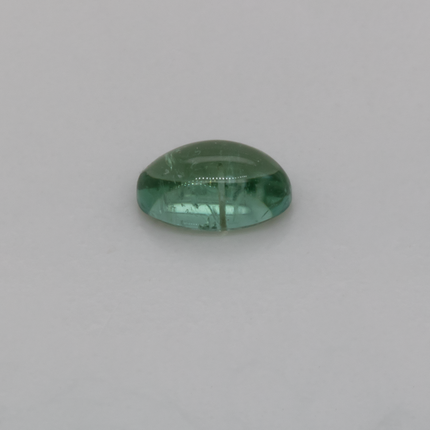 Turmalin - grün, oval, 3,8x2,5 mm, 0,13 cts, Nr. TR99386